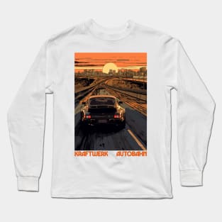 Kraftwerk Autobahn Original Fan Design Long Sleeve T-Shirt